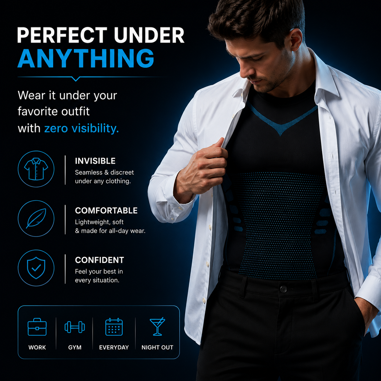 FRESCLAIR™  Wear It Under Everything. 2